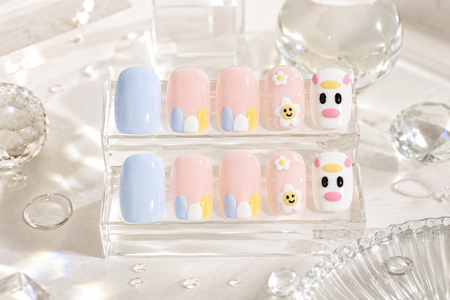 Blue Moo Daisy
